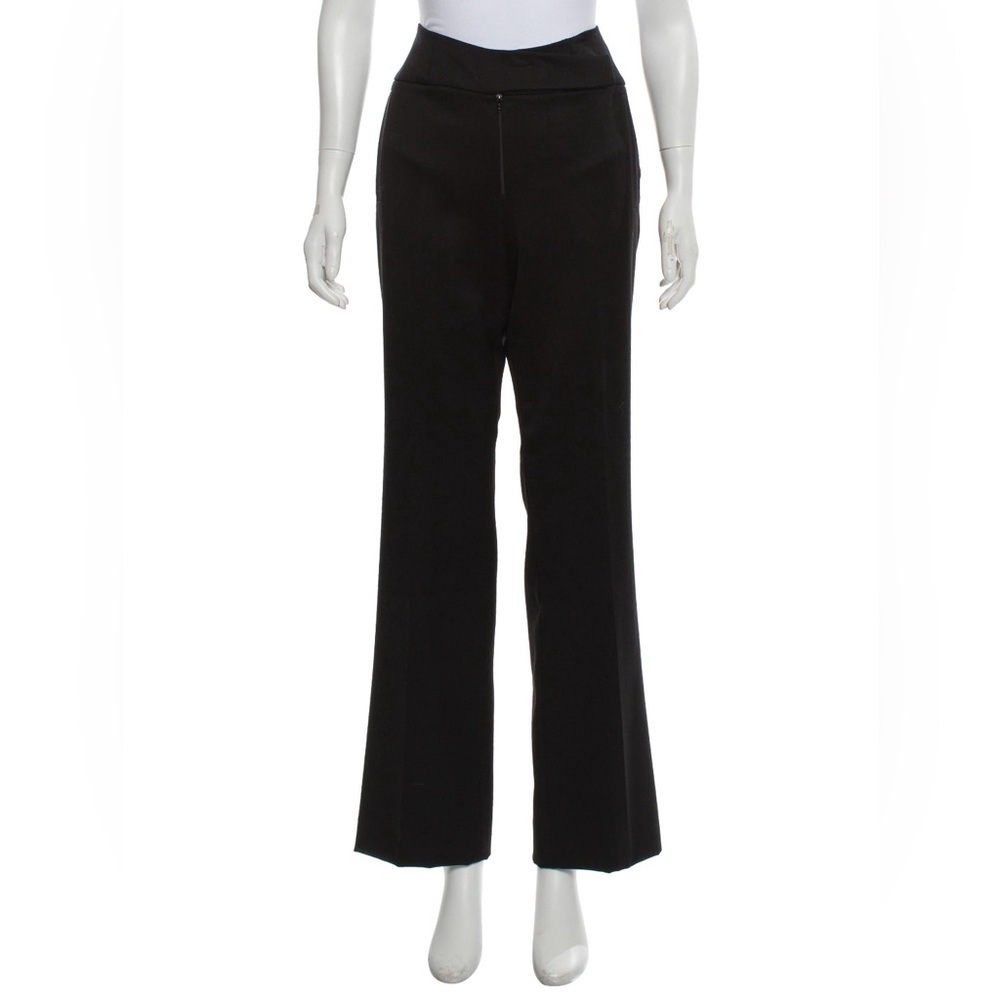 CHANEL wool mid-rise pants trousers size M/US 8 /FR 40 vintage